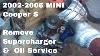 Mini Cooper S Supercharger Removal Oil Service R53 Eaton M45