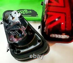 Mini Gen 1 Led Red Union Jack Rear Lights R52, 2004-2007 LCI