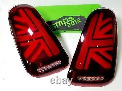 Mini Gen 1 Led Red Union Jack Rear Lights R52, 2004-2007 LCI