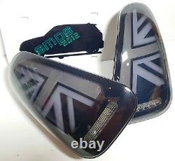 Mini Gen 1 Smoked Led Union Jack Rear Lights R50, R53 2004-2006 LCI