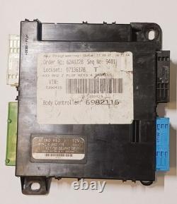Mini One Cooper Convertible R52 2005 Comfort Module 6982115 TMD9890