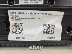 Mini One Cooper F56 F55 2017 Climate Control Unit 9857387 TOZ9135