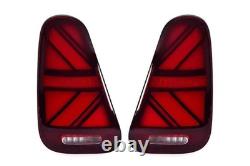 Mini One Cooper LED Rear Light Union Jack Dark Red R50 R52 R53 01-07