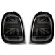 Mini One Cooper Led Rear Light Union Jack F55 F56 F57 14-19 Black