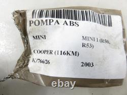 Mini One Cooper R50 53 ABS Pump 6760265 CZM296376