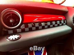 Mini One Cooper R55 R56 R57 R58 R59 Cabinet Interior Red Works