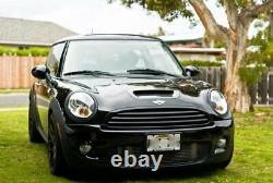 Mini One/Cooper R56, R57, R58 Gloss Black Front Grille Covers, Center 3