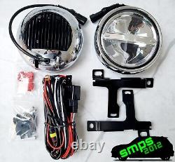 Mini R50, R52, R53 LED Chrome Rally Fog Lights One / Cooper / S /