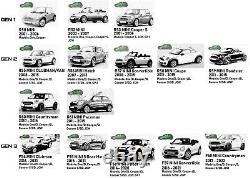 Mini R50, R52, R53 LED Chrome Rally Fog Lights One / Cooper / S /