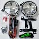 Mini R50, R52, R53 Led Chrome Rally Fog Lights Projectors One / Cooper / S /