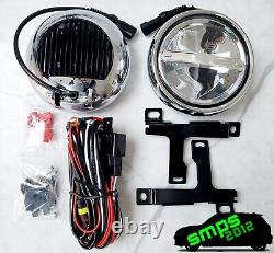 Mini R50, R52, R53 LED Chrome Rally Fog Lights Projectors One / Cooper / S