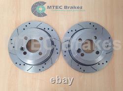 Mini R50 R53 R52 ONE COOPER S 01-06 Rear Brake Discs With Pads & Wear HT