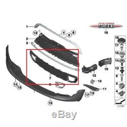 Mini R55 R56 R57 Nine Oem S Jcw 2010 2012/07 Before Bumper Lower Grille From