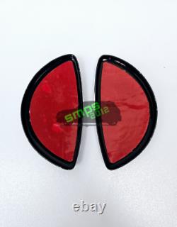 Mini R56 Headlight + Rear Light Replacement Glossy Black Edges X 6Pcs