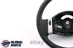 New Black Leather 2-Spoke Steering Wheel for Mini Cooper One R50 R52 R53