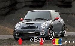 New Original Mini R50 R52 S R53 Jcw Gp Front Bumper Spoiler Black 7182622