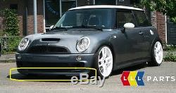 New Original Mini R50 R52 S R53 Jcw Gp Front Bumper Spoiler Black 7182622