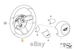 Nine On Origin Jcw Mini R55 R56 R57 Leather Steering Wheel And Alcantara