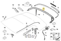 Nine On Origin R57 Mini Convertible Top Safety Rear Moldings 7375320