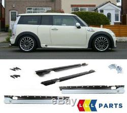 Nine True Mini R55 2007 2014 Jcw Aerokit Side Skirt Covers Complete Set