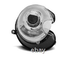 OFFER Pair Headlights for Mini COOPER R55 R56 R57 R58 R59 06-LED Light Tube Chr