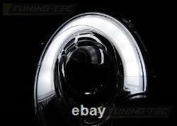 OFFER Pair Headlights for Mini COOPER R55 R56 R57 R58 R59 06-LED Light Tube Chr