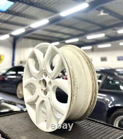 Original 17-Inch White Wheel for MINI / Compatible with R50 to R59 (One, Cooper, Cooper S)