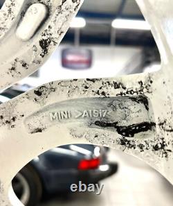 Original 17-Inch White Wheel for MINI / Compatible with R50 to R59 (One, Cooper, Cooper S)