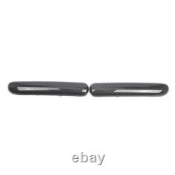 Pair Front Bumper Trim Set for Mini One Cooper R50/R52/R53 01-2004 Carbon Fibre