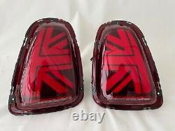 Rear Union Jack Lights for Mini One Cooper R56 R57 R58 R59 with E Marking