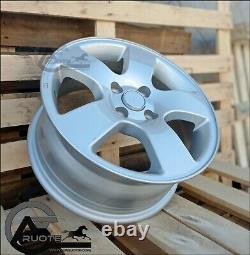 Set 4 Wheels In Alloy 6.5j 15 4x100 X Fiat Grande Punto Renault Clio Racing