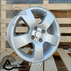 Set 4 Wheels In Alloy 6.5j 15 4x100 X Fiat Grande Punto Renault Clio Racing