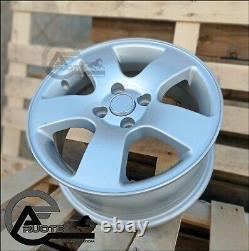 Set 4 Wheels In Alloy 6.5j 15 4x100 X Fiat Grande Punto Renault Clio Racing