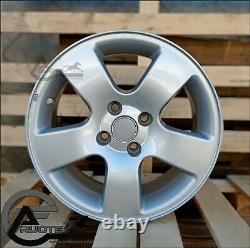 Set 4 Wheels In Alloy 6.5j 15 4x100 X Fiat Grande Punto Renault Clio Racing