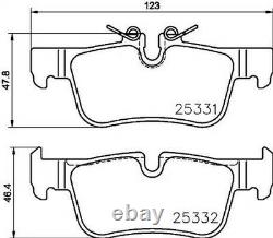 Set Pad Rear Brake Brembo P 06 094