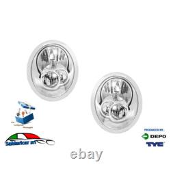 Set of 2 Adaptable Electric Spotlights for Mini One-Cooper R50 Starting
