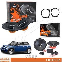 Set of 6 Speakers Front and Rear Speaker Hertz Mini One Cooper Cabrio