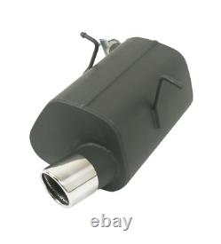 Sport Exhaust Silencer for Mini One + Cooper R50 R53 90mm, 2000-2006