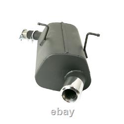 Sport Exhaust for Mini One + Cooper R50 R53 80mm Year 2000-2006 Muffler