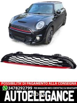 Sport Honeycomb Grill with Red Stripe for Mini One COOPER S F55 F56