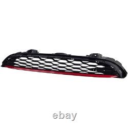Sport Honeycomb Grill with Red Stripe for Mini One COOPER S F55 F56