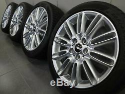 Summer Tires On 17 Inch Original Mini Jcw F55 F56 F57 Spoke Rims 500 6856099