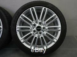 Summer Tires On 17 Inch Original Mini Jcw F55 F56 F57 Spoke Rims 500 6856099