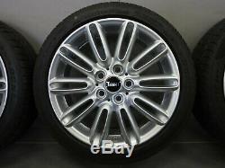 Summer Tires On 17 Inch Original Mini Jcw F55 F56 F57 Spoke Rims 500 6856099