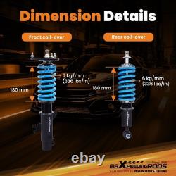 Suspension Kit Combine Threaded for Mini R52 Convertible 2004-2007 Cooper One