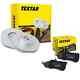 Textar Brake Discs + Rear Pads For Mini R56 + Clubman One Cooper
