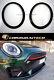 Translate This Title In English: Mk2 F54 Mini Clubman Cooper / S/one / Jcw Black Headlight Frame (1 Pair)