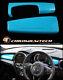 Translate This Title In English: Mk3 Mini Cooper / S/one / Jcw F55 F56 F57 Blue Dashboard Panel Cover.