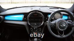 Translate this title in English: MK3 Mini Cooper / S/One / JCW F55 F56 F57 Blue Dashboard Panel Cover.