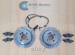 Translate this title in English: Mini R50 R53 R52 ONE COOPER S 01-06 Front Rear Brake Discs Pads & Wear